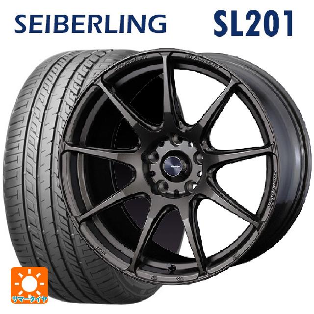 235/45R17 94W セイバーリング セイバーリング SL201(ブリヂストン工場生産） ウェッズ ウェッズスポーツ SA99R EJ-BRONZE 17-7.5J 国産車用 サマータイヤホイール4本セット