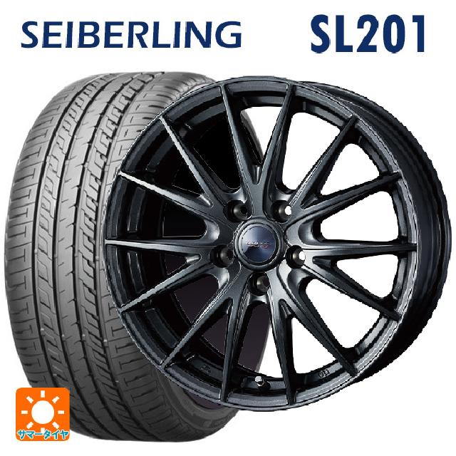 【最大3万円OFFクーポン 5/16 1:59迄】205/60R16 92H セイバーリング セイバーリング SL201(ブリヂストン工場生産） # ウェッズ ヴェルバ スポルト2 # ディープメタル2 16-6.5J 国産車用 サマータイヤホイール4本セット