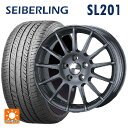 【5/9 20時〜 最大3万円OFFクーポン】メルセデスベンツ Eクラス(W213)用 245/40R19 98W XL セイバーリング セイバーリング SL201(ブリヂストン工場生産） アーヴィン F01 ガンメタリック 新品サマータイヤホイール 4本セット