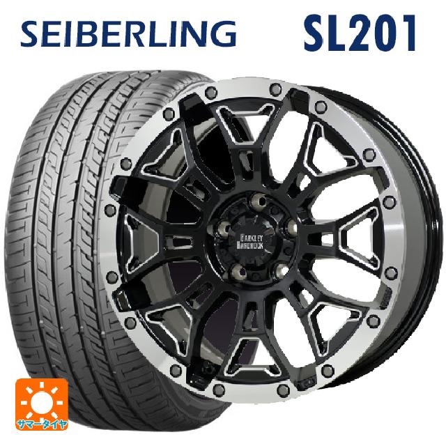 215/60R17 96H セイバーリング セイバーリング SL201(ブリヂストン工場生産） # ホットスタッフ バークレイハードロック エルバート BSM/P 17-7J 国産車用 サマータイヤホイール4本セット