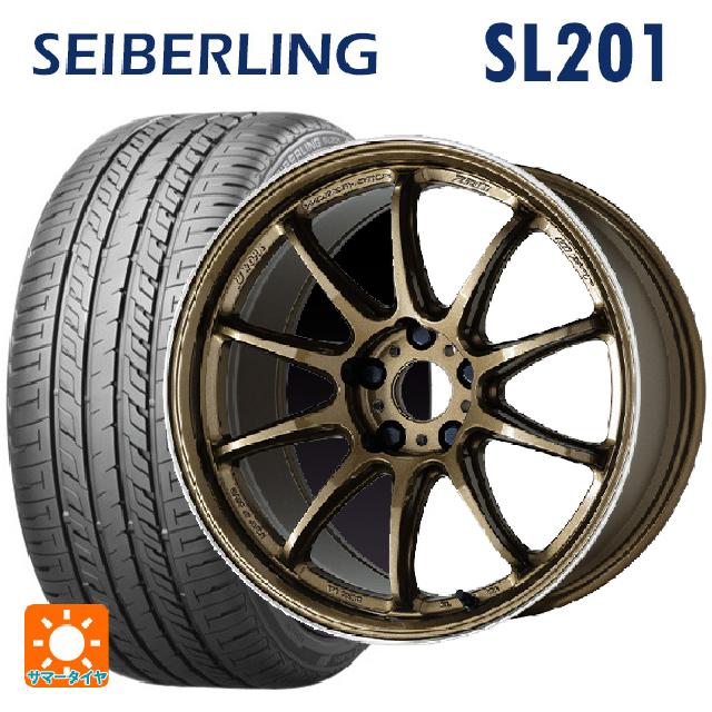 トヨタ GRヤリス(PA系)用 265/35R18 97W XL セイバーリング セイバーリング SL201(ブリヂストン工場生産） エモーション ZR10 HGLC 新品サマータイヤホイール 4本セット