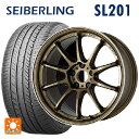 245/45R19 98W セイバーリング セイバーリング SL201(ブリヂストン工場生産） ワーク エモーション ZR10 HGLC 19-8.5J 国産車用 サマータイヤホイール4本セット