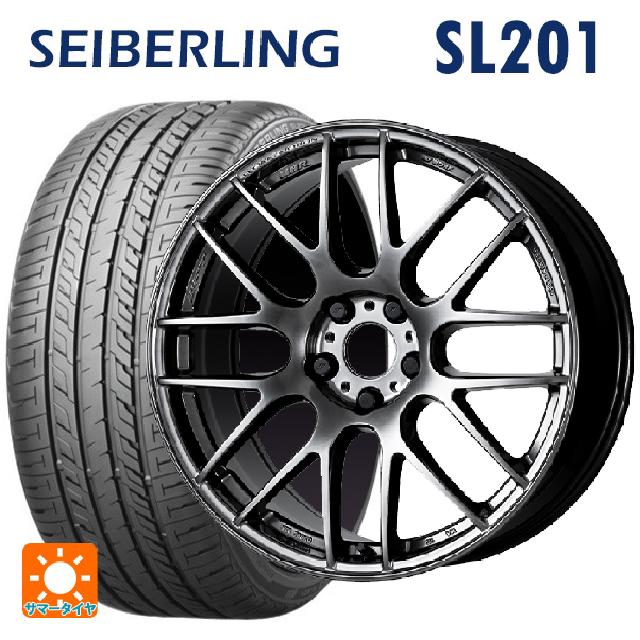 【6/15〜16限定 全品P5倍＆クーポン】215/45R17 91W XL セイバーリング セイバーリング SL201(ブリヂストン工場生産） ワーク エモーション M8R GTK 17-7J 国産車用 サマータイヤホイール4本セット