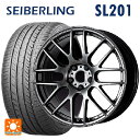 225/35R19 88W XL セイバーリング セイバーリング SL201(ブリヂストン工場生産） ワーク エモーション M8R GTK 19-8.5J 国産車用 サマータイヤホイール4本セット