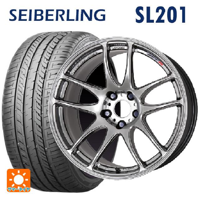【6/22 20時〜 全品P5倍＆クーポン】225/40R19 89W セイバーリング セイバーリング SL201(ブリヂストン工場生産） ワーク エモーション CR極 GTS 19-8.5J 国産車用 サマータイヤホイール4本セット