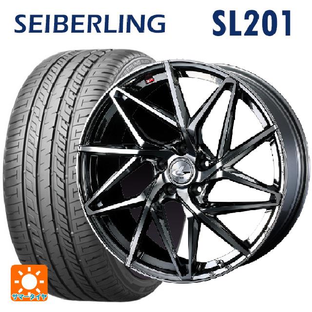 スバル レヴォーグ(VN系)用 215/50R17 95V XL セイバーリング セイバーリング SL201(ブリヂストン工場生産） # レオニス IT BMCMC 新品サマータイヤホイール 4本セット