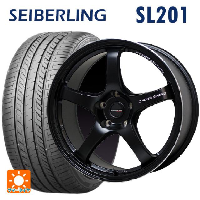215/45R17 91W XL セイバーリング セイバーリング SL201(ブリヂストン工場生産） ホットスタッフ クロススピード ハイパーエディション CR5 GB 17-7.5J 国産車用 サマータイヤホイール4本セット