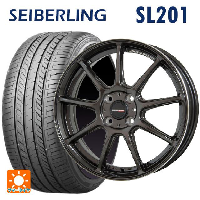 【最大3万円OFFクーポン 5/16 1:59迄】165/45R16 74V XL セイバーリング セイバーリング SL201(ブリヂストン工場生産） # ホットスタッフ クロススピード ハイパーエディション RS9 GGM 16-5J 国産車用 サマータイヤホイール4本セット