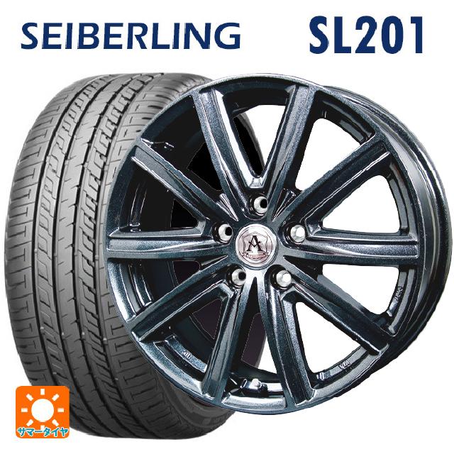 即日発送 ホンダ ZR-V(RZ4)用 215/60R17 96H セイバーリング セイバーリング SL201(ブリヂストン工場生産） # アフロディーテ MZ # ディープメタル 新品サマータイヤホイール 4本セット