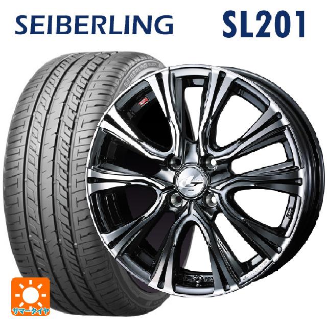 【6/15〜16限定 全品P5倍＆クーポン】165/55R15 75V セイバーリング セイバーリング SL201(ブリヂストン工場生産） ウェッズ レオニス VR BMCMC 15-4.5J 国産車用 サマータイヤホイール4本セット