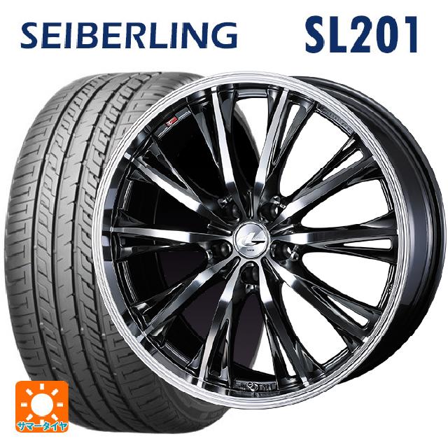 【6/15〜16限定 全品P5倍＆クーポン】215/45R17 91W XL セイバーリング セイバーリング SL201(ブリヂストン工場生産） ウェッズ レオニス RT BMCMC 17-7J 国産車用 サマータイヤホイール4本セット