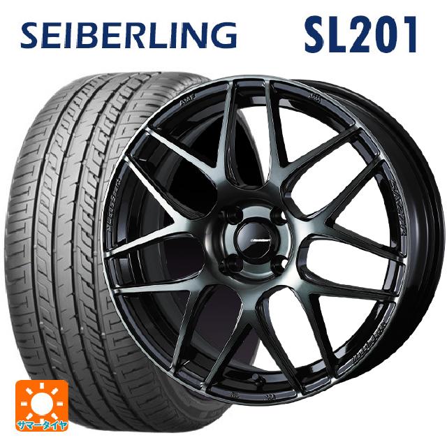 【6/11 1:59迄 全品ポイント5倍】165/45R16 74V XL セイバーリング セイバーリング SL201(ブリヂストン工場生産） ウェッズ ウェッズスポーツ SA27R WBC 16-5J 国産車用 サマータイヤホイール4本セット