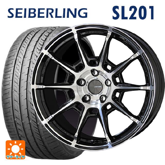 215/45R17 91W XL セイバーリング セイバーリング SL201(ブリヂストン工場生産） # 共豊 ガレルナ レフィーノ made by エンケイ BP 17-7J 国産車用 サマータイヤホイール4本セット