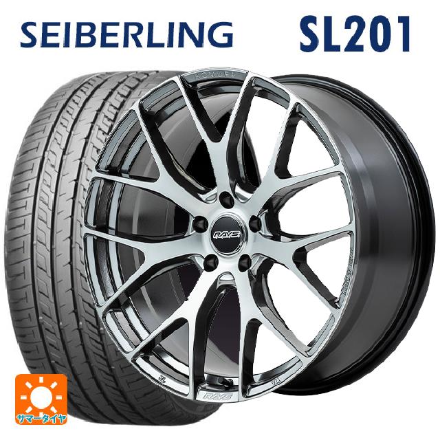 【6/22 20時〜 全品P5倍＆クーポン】ミツビシ デリカD:5(3DA系)用 225/55R18 98V セイバーリング セイバーリング SL201(ブリヂストン工場生産） レイズ ホムラ 2X7FT QAJ 新品サマータイヤホイール 4本セット
