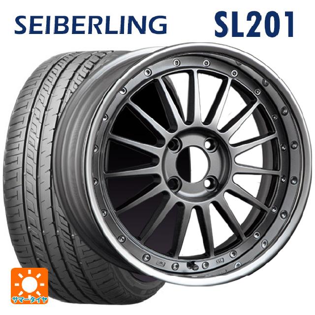 165/45R16 74V XL セイバーリング セイバーリング SL201(ブリヂストン工場生産） タナベ SSR プロフェッサー TF1R チタンシルバー 16-5.5J 国産車用 サマータイヤホイール4本セット