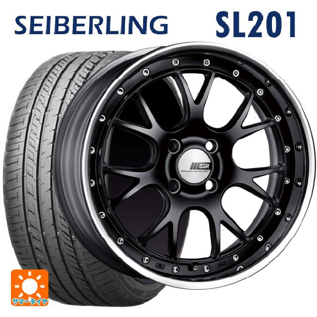 175/60R16 82H セイバーリング セイバーリング SL201(ブリヂストン工場生産） # タナベ SSR プロフェッサー MS3R フラットブラック 16-6.5J 国産車用 サマータイヤホイール4本セット