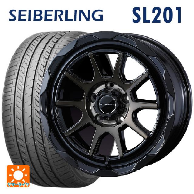 【最大3万円OFFクーポン 5/16 1:59迄】165/50R15 73V セイバーリング セイバーリング SL201(ブリヂストン工場生産） 共豊 スマック グレイブ BP 15-4.5J 国産車用 サマータイヤホイール4本セット