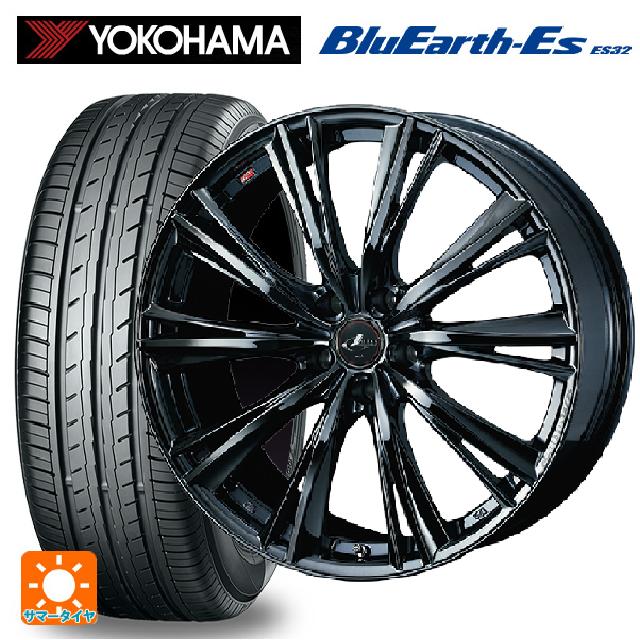 【6/22 20時〜 全品P5倍＆クーポン】225/45R17 94V ヨコハマ ブルーアースEs ES32 ウェッズ レオニス WX BMC1 17-7J 国産車用 サマータイヤホイール4本セット