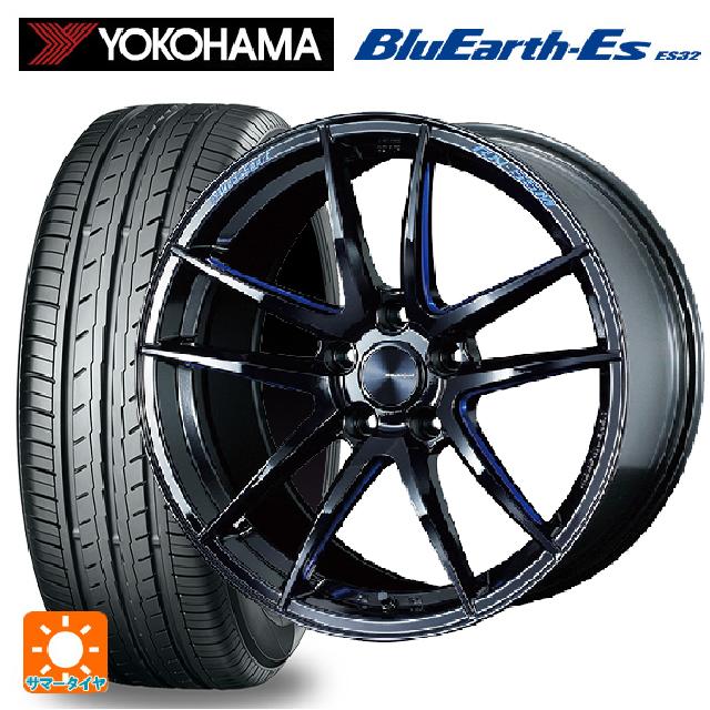 【最大3万円OFFクーポン 5/16 1:59迄】トヨタ アルファード(30系)用 235/50R18 97W ヨコハマ ブルーアースEs ES32 ウェッズスポーツ RN55M BBM 新品サマータイヤホイール 4本セット