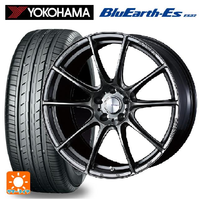 【6/22 20時〜 全品P5倍＆クーポン】225/45R17 94V ヨコハマ ブルーアースEs ES32 ウェッズ ウェッズスポーツ SA25R PSB 17-7J 国産車用 サマータイヤホイール4本セット