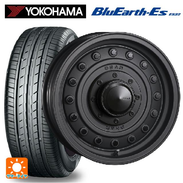 【6/20限定 全品P5倍＆クーポン】ルノー カングー(KFK系)用 205/60R16 92H ヨコハマ ブルーアースEs ES32 # クリムソン ディーン コロラド マットチャコールブラック 新品サマータイヤホイール 4本セット