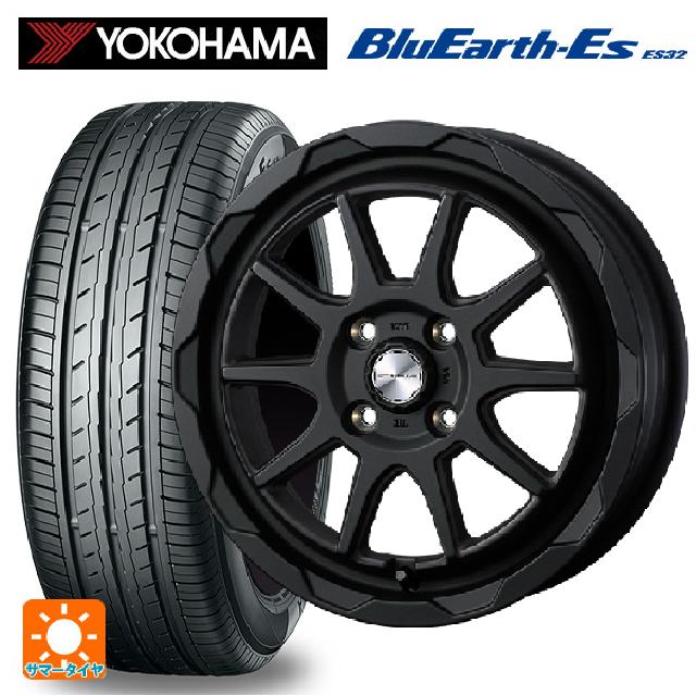 165/50R15 73V ヨコハマ ブルーアースEs ES32 ウェッズ マッドヴァンス06 フルマットブラック 15-4.5J 国産車用 サマータイヤホイール4本セット