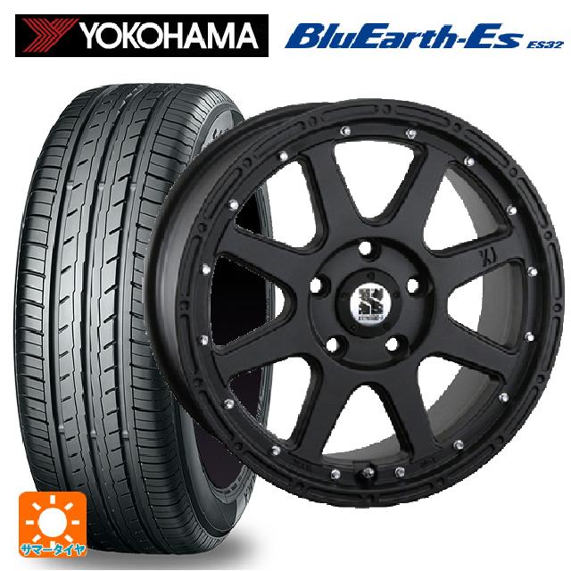 245/40R18 93W ヨコハマ ブルーアースEs ES32 エムエルジェイ エクストリームJ # Flat Black 18-8J 国産車用 サマータイヤホイール4本セット
