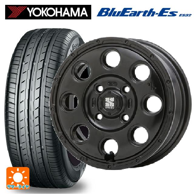 155/65R13 73S ヨコハマ ブルーアースEs ES32 # エムエルジェイ エクストリームJ KK03 Satin Black 13-4J 国産車用 サマータイヤホイール4本セット