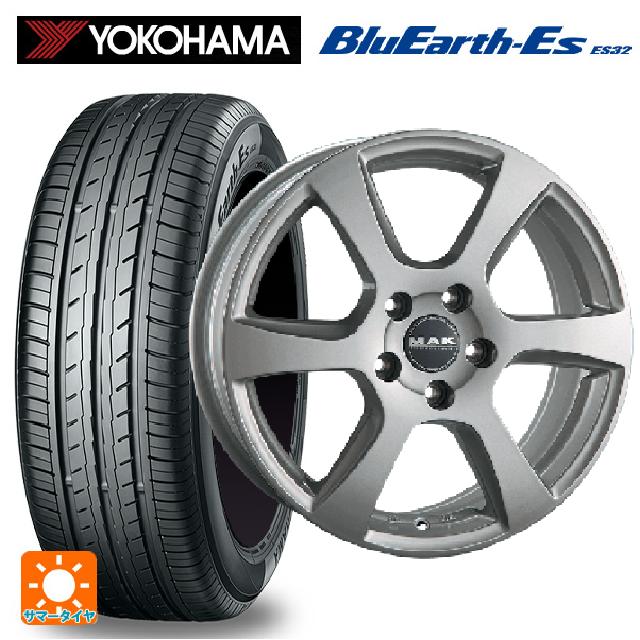 【5/9 20時〜 最大3万円OFFクーポン】ルノー カングー(KW系)用 195/65R15 91S ヨコハマ ブルーアースEs ES32 マック ヴィンチー シルバー 新品サマータイヤホイール 4本セット