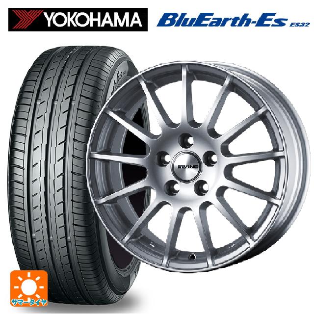 【最大3万円OFFクーポン 5/27 1:59迄】メルセデスベンツ Aクラス(W177)用 205/60R16 92H ヨコハマ ブルーアースEs ES32 アーヴィン F01 ハイパーシルバー 新品サマータイヤホイール 4本セット