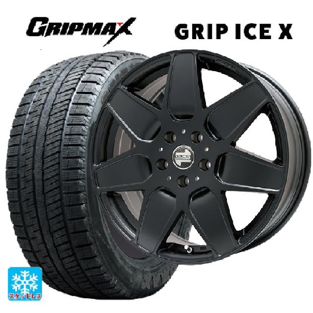 【6/11 1:59迄 全品ポイント5倍】ミニ ミニクラブマン(F54)用 225/40R18 92H XL グリップマックス グリップアイスX ブラックレター ケレナーズ エムセブン マットブラック 新品スタッドレスタイヤホイール 4本セット
