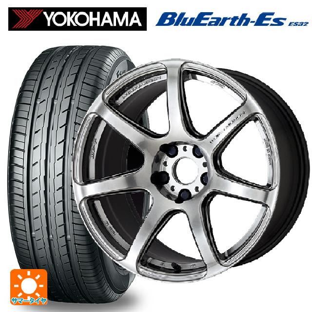 【6/15〜16限定 全品P5倍＆クーポン】165/50R16 75V ヨコハマ ブルーアースEs ES32 # ワーク エモーション T7R GTS 16-5.5J 国産車用 サマータイヤホイール4本セット