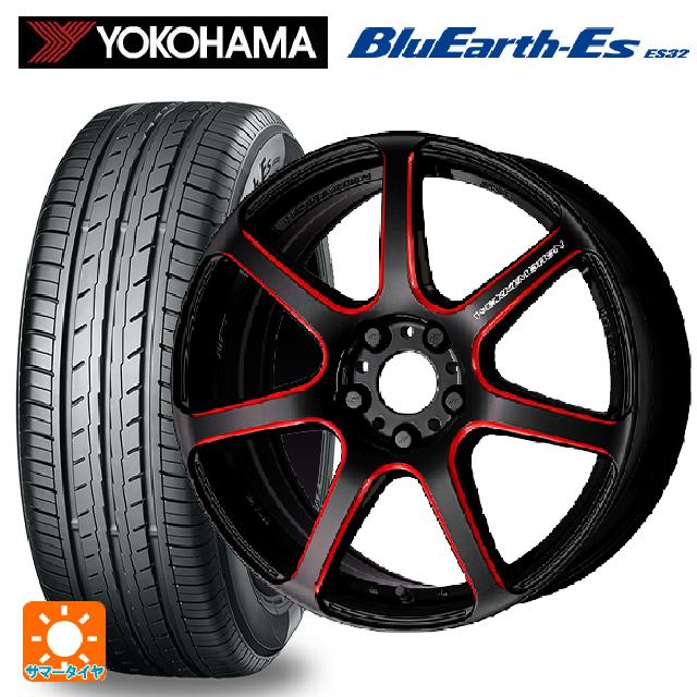 【6/22 20時〜 全品P5倍＆クーポン】185/55R16 83V ヨコハマ ブルーアースEs ES32 # ワーク エモーション T7R BRM 16-6.5J 国産車用 サマータイヤホイール4本セット
