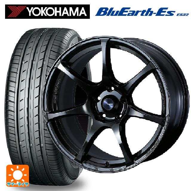 235/45R17 97V ヨコハマ ブルーアースEs ES32 ウェッズ ウェッズスポーツ SA75R HBC2 17-7.5J 国産車用 サマータイヤホイール4本セット