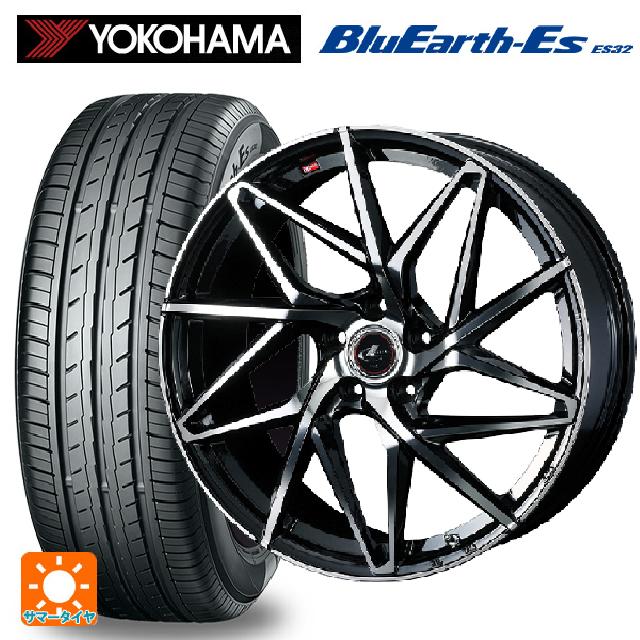 【6/15〜16限定 全品P5倍＆クーポン】205/65R15 94H ヨコハマ ブルーアースEs ES32 ウェッズ レオニス IT PBMC 15-6J 国産車用 サマータイヤホイール4本セット