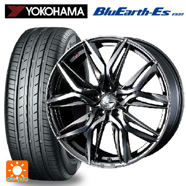 215/55R17 94V ヨコハマ ブルーアースEs ES32 ウェッズ レオニス LM BMCMC 17-7J 国産車用 サマータイヤホイール4本セット