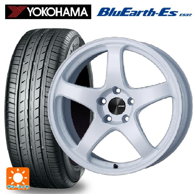【6/15〜16限定 全品P5倍＆クーポン】165/50R16 75V ヨコハマ ブルーアースEs ES32 # エンケイ パフォーマンスライン PF05 W 16-5.5J 国産車用 サマータイヤホイール4本セット