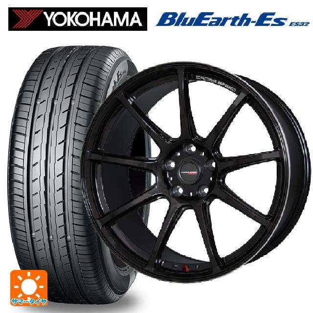 【最大3万円OFFクーポン 5/16 1:59迄】215/45R18 93W ヨコハマ ブルーアースEs ES32 ホットスタッフ クロススピード ハイパーエディション RS9 GGM 18-7.5J 国産車用 サマータイヤホイール4本セット