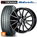 ホンダ WR-V(DG5)用 215/60R16 95H ヨコハマ ブルーアースEs ES32 ライツレー VS ブラックメタリックポリッシュ 新品サマータイヤホイール 4本セット