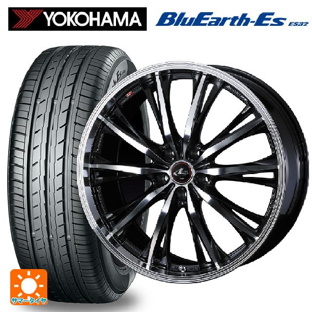 【最大3万円OFFクーポン 5/16 1:59迄】215/50R17 95V ヨコハマ ブルーアースEs ES32 ウェッズ レオニス RT PBMC 17-7J 国産車用 サマータイヤホイール4本セット