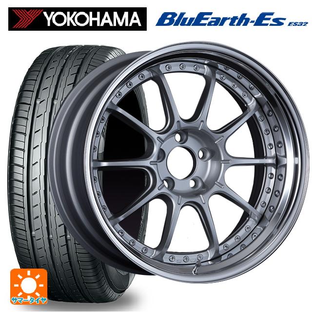 【6/22 20時〜 全品P5倍＆クーポン】215/45R18 93W ヨコハマ ブルーアースEs ES32 タナベ SSR プロフェッサー SP5 ハイブライトシルバー 18-7J 国産車用 サマータイヤホイール4本セット