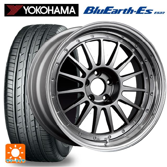 225/45R18 95W ヨコハマ ブルーアースEs ES32 タナベ SSR プロフェッサー TF1 チタンシルバー 18-7J 国産車用 サマータイヤホイール4本セット