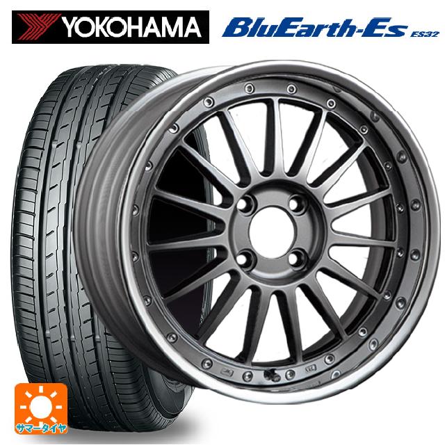 165/50R16 75V ヨコハマ ブルーアースEs ES32 # タナベ SSR プロフェッサー TF1R チタンシルバー 16-5.5J 国産車用 サマータイヤホイール4本セット