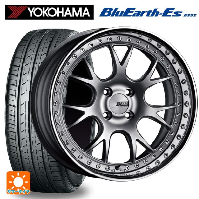 215/50R17 95V ヨコハマ ブルーアースEs ES32 タナベ SSR プロフェッサー MS3R シルバー 17-7J 国産車用 サマータイヤホイール4本セット