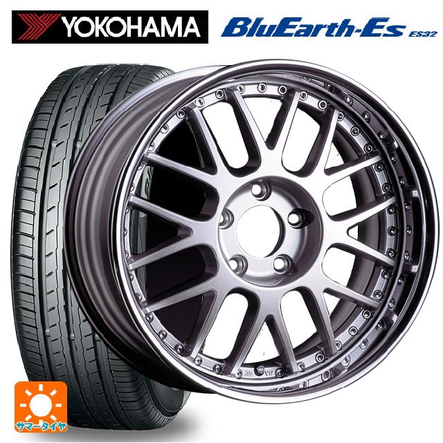 【6/22 20時〜 全品P5倍＆クーポン】185/55R16 83V ヨコハマ ブルーアースEs ES32 # タナベ SSR プロフェッサー MS1R シルバー 16-6.5J 国産車用 サマータイヤホイール4本セット
