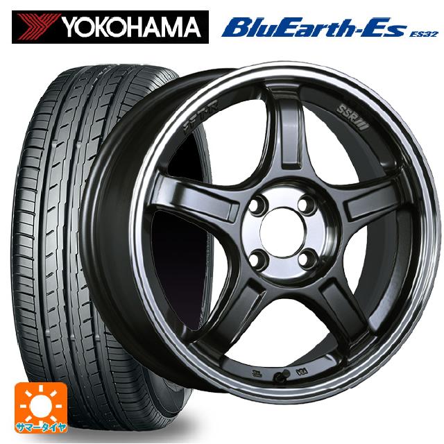 【最大3万円OFFクーポン 5/16 1:59迄】215/50R17 95V ヨコハマ ブルーアースEs ES32 タナベ SSR GT X03 マシンドグラファイトガンメタ＋スモーククリア 17-7J 国産車用 サマータイヤホイール4本セット