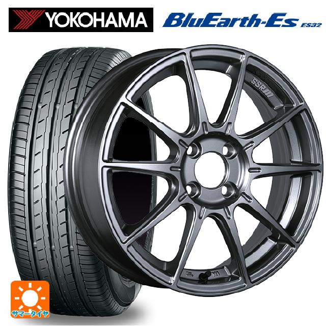 【最大3万円OFFクーポン 5/16 1:59迄】195/55R15 85V ヨコハマ ブルーアースEs ES32 タナベ SSR GT X01 ダークシルバー 15-6J 国産車用 サマータイヤホイール4本セット