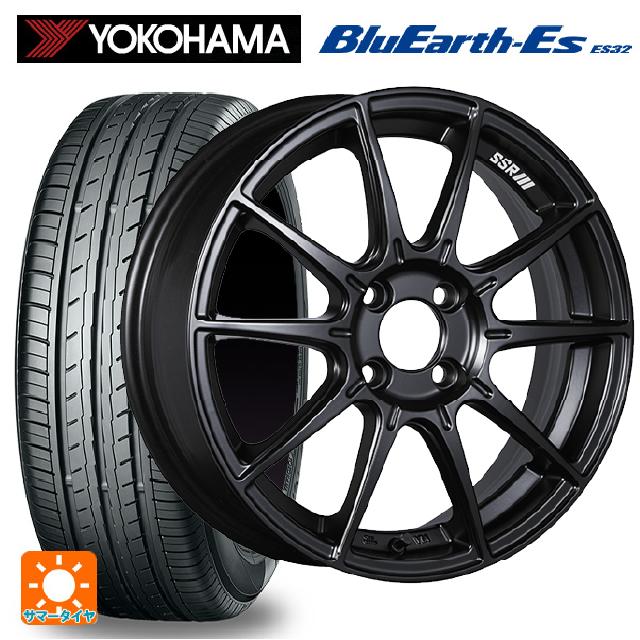 【6/15〜16限定 全品P5倍＆クーポン】165/55R15 75V ヨコハマ ブルーアースEs ES32 # タナベ SSR GT X01 フラットブラック 15-5J 国産車用 サマータイヤホイール4本セット