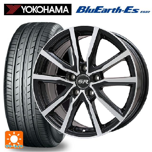 225/40R18 92W ヨコハマ ブルーアースEs ES32 エンケイ パフォーマンスライン PF06 マシニングブラック 18-7.5J 国産車用 サマータイヤホイール4本セット