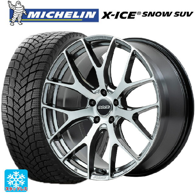 トヨタ アルファード(40系)用 225/55R19 103T XL ミシュラン 正規品 エックスアイス スノー SUV # レイズ ホムラ 2X7FT QAJ 新品スタッドレスタイヤホイール 4本セット